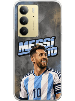 Θήκη World Stars Collection - Lionel Messi Realme C71 4G Flexible TPU (Διάφανη Σιλικόνη)