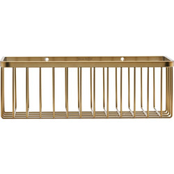 House Doctor - Bath Basket - 28x11 cm - Brass