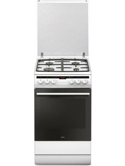 Amica 57GE3.43HZpTaDNAQ Κουζίνα Ηλεκτρική 65lt με Εστίες Αερίου 50cm