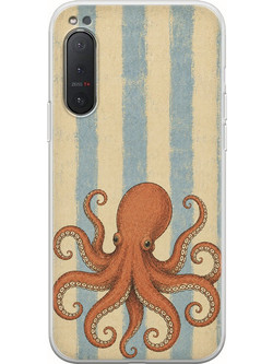 Θήκη Salt & Stripe Collection - The Drift Sony Xperia 5 Flexible TPU (Διάφανη Σιλικόνη)