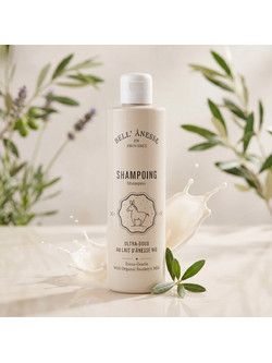 Bella Anesse Shampooing Ultra Doux au Lait d'Anesse - Οργανικό Σαμπουάν με Γάλα Γαϊδούρας 250ml