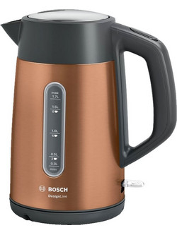 Bosch DesignLine TWK4P439 Ανοξείδωτος Βραστήρας 1.7lt 2400W
