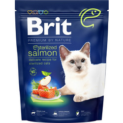 Brit Premium By Nature Cat Sterilised Salmon 300gr
