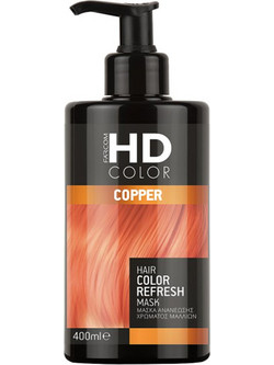 Farcom Refresh Copper Χρωμομάσκα Μαλλιών 400ml