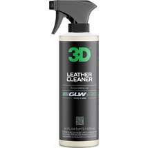 3D GLW Series Leather Cleaner Καθαριστικό Δερμάτων για Βαθύ Καθαρισμό 16oz (473ml)