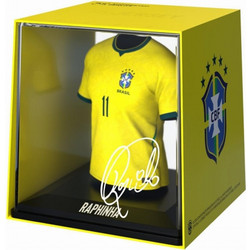 FanCollex: My Jersey - World Cup 2026: Brazil - Raphinha Υπογεγραμμένη Ρέπλικα Jersey (9cm)