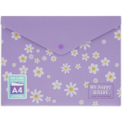 Legami Milano Document Folder A4 Fold&Order ''Daisy'' Λιλά PFB0001