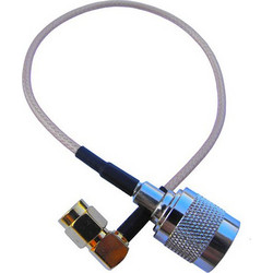 E-zy EZ-RPTNCP2SMARAM25 RP-TNC Plug to SMA Right Angle 25cm