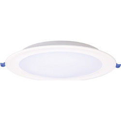 POWERTECH LED φωτιστικό downlight PT-1559, 9W, Φ116x25mm, 4000K, 765lm, λευκό
