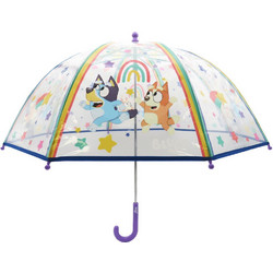Bluey manual transparent bubble umbrella 48cm