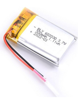 3.7V 300mAh battery 51*20*3.5mm