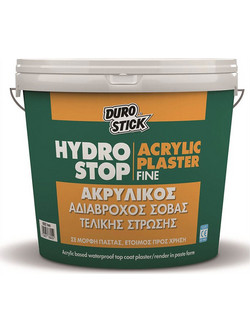 HYDRO ACRYLIC PLASTER FINE 1,00mm 25KG