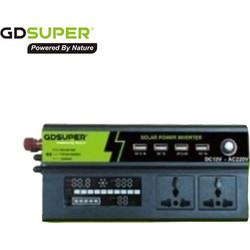 Inverter Αυτοκινήτου 2000W για Μετατροπή 12V DC σε 220V AC Μονοφασικό GD-SK2000W OEM