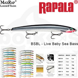 Rapala Max Rap Τεχνητό Δόλωμα Ψαράκι Συρτής 17cm 28gr BSBL