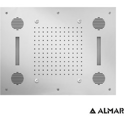 ΚΕΦΑΛΗ ΟΡΟΦ.TEMPTATION 63x48 ΗΧΟΣ-ΧΡΩΜΑΤ.ALMAR INOX