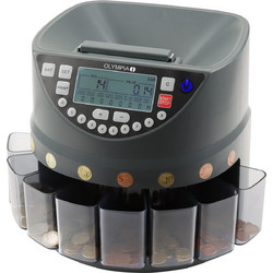 Olympia Μετρητής Κερμάτων CC 300 με LCD Οθόνη & Λειτουργία Batch