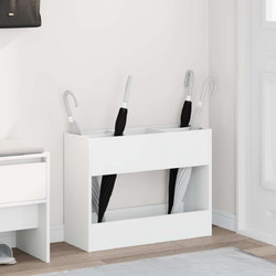vidaXL Σχέδιο & βάση αποθήκευσης με αποθήκευση 65x24x50 εκ - Λευκό