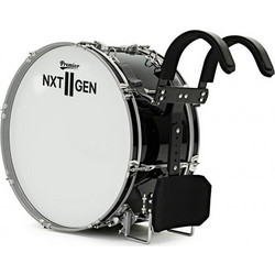 PREMIER NXT GEN 22" x 10" Traditional Black Γκράν Κάσα Παρέλασης με Εξάρτηση και Κόπανους