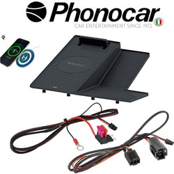 PHONOCAR 05.730 PHONOCAR Ασυρματος Φορτιστης Fast Charge Για Smartphones Με Βαση Στηριξης Για Vw Golf