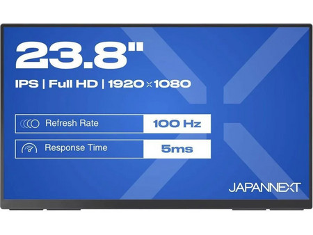 JAPANNEXT JN-MD-IPS238F-C6 IPS HDR Φορητό Monitor 23.8" 1920x1080 FHD 100Hz 5ms