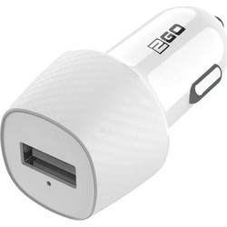 2GO Φορτιστής Αυτοκινήτου 1A με μία Θύρα: 1xUSB Λευκός