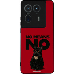Sonique Men's Edition Θήκη με Σχέδιο «No Means No» (Motorola Edge 50 Ultra)