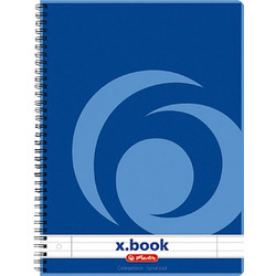 Herlitz Σημειωματάριο Α4 80 Φύλλων Μπλε 306423