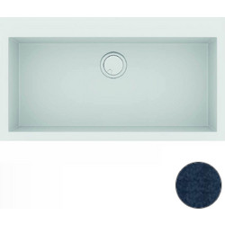 Sanitec 345 Ένθετος Νεροχύτης Γρανίτη Ματ Granite Blue 86x50cm