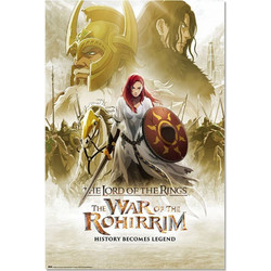 532084 ΑΦΙΣΑ 61Χ91,5ΕΚ THE LORD OF THE RINGS THE WAR OF THE ROHIRRIM