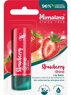 Himalaya Herbals Strawberry Lip Balm με Χρώμα 4.5gr
