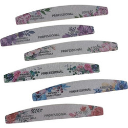 Ro Accessories Λίμα Νυχιών floral Μισοφέγγαρο 100/180 NF184