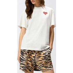 PINKO STREPITOSO T-SHIRT JERSEY LOGO 105526A33I-ZR2 White