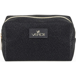 Verde 07-0291 Γυναικείο Νεσεσέρ 18x8x11cm Μαύρο