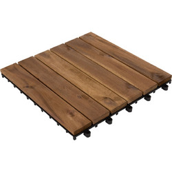 ΣΕΤ 10ΤΜΧ ΜΑΣΙΦ ΠΛΑΚΑΚΙΑ ΑΚΑΚΙΑΣ HM6299- 30x30x2.4Υεκ