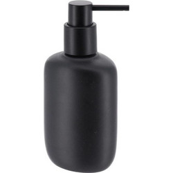 Dispenser μαύρο polyresin 240ml/8x6x17cm