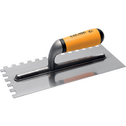 COME Σπάτουλα κόλλας πλαστική λαβή 15Χ15 360x120x0,6mm 382360-K