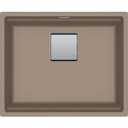 Franke Kubus 2 KNG 110-52 Υποκαθήμενος Νεροχύτης Γρανίτη Oyster 56x46cm