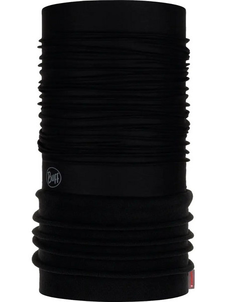 Buff Polar Neckwarmer Solid Black
