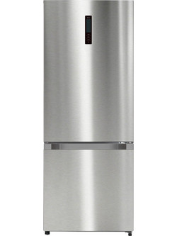 Robin RT-580 Ψυγειοκαταψύκτης 432lt Full No Frost Υ185xΠ70xΒ70cm Inox
