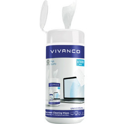 Vivanco Cleaning Wipes 100pCs - (VNCLEAN100WIPE)