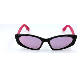 Marc Jacobs 356/S MU1/54 Γυναικεία Γυαλιά Ηλίου Πολυγωνικά Κοκάλινα Μαύρα Ροζ με Καφέ Polarized Φακό