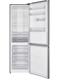Pyramis FSN 195 Ψυγειοκαταψύκτης 347lt Full No Frost Υ195xΠ60xΒ68.5cm Inox