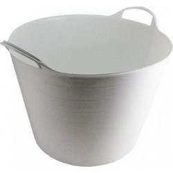 Bellota BKT42WP Κουβάς Πλαστικός Λευκός 42Lt