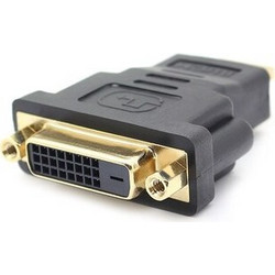 Powertech POWERTECH αντάπτορας HDMI αρσενικό σε DVI 24+1 θηλυκό CAB-H028, μαύρος