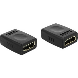DELOCK DELOCK αντάπτορας HDMI θηλυκό σε θηλυκό 65049, 4K/30Hz, μαύρος