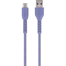 Maxlife Καλώδιο MXUC-04 USB - USB-C 1,0 m 3A μωβ