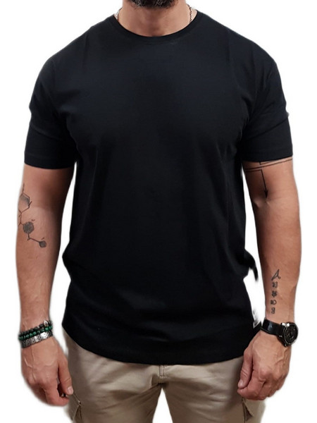 BISTON - 49-206-018 - Black - Κοντομάνικο μπλουζάκι - black
