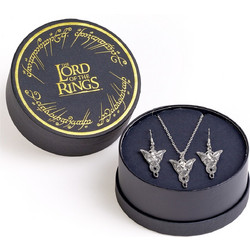 Carat Shop The Lord of The Rings - Evenstar Earrings and Necklace Gift Set (LRGS0002)