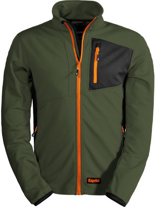 Kapriol Smart Ανδρική Ζακέτα Fleece Πράσινη