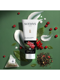 Sothys Green Tea Red Currant Shimmering Ενυδατική Lotion Σώματος 200ml